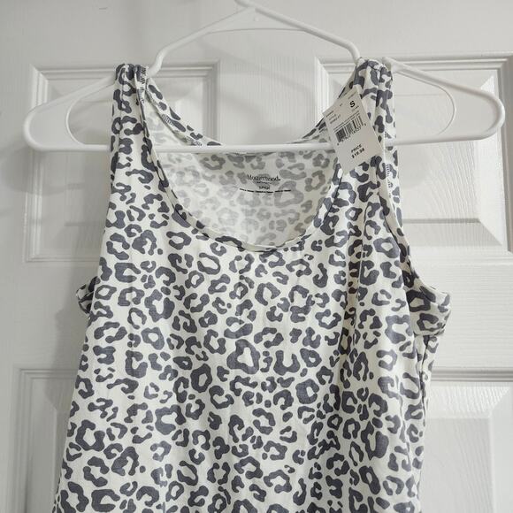 Leopard Print Maternity Tank Top - Picture 4 of 8